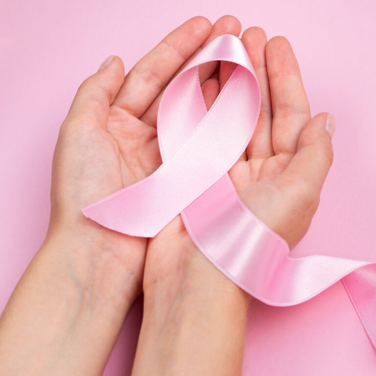 Outubro Rosa conscientização do câncer de mama